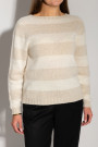 Свитер в полоску с кашемиром и шерстью итальянского бренда Motel