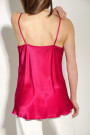 Яркий топ на тонких бретелях цвет фуксия итальянского бренда Dixie
