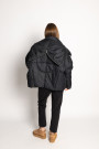 Чёрная куртка с капюшоном итальянского бренда Imperial