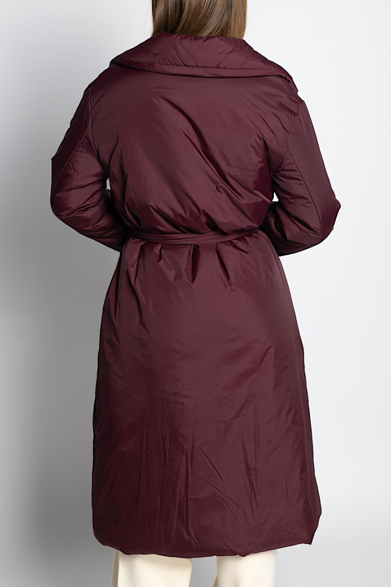 Длинное пальто с карманами на запах от итальянского бренда Imperial