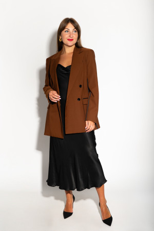 Стильный коричневый жакет от Imperial Стильный коричневый жакет от Imperial