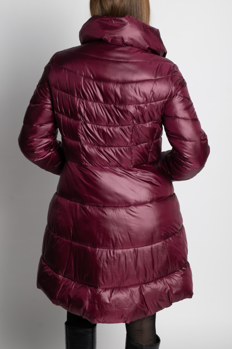 Пальто длины миди с карманами итальянского бренда Rinascimento