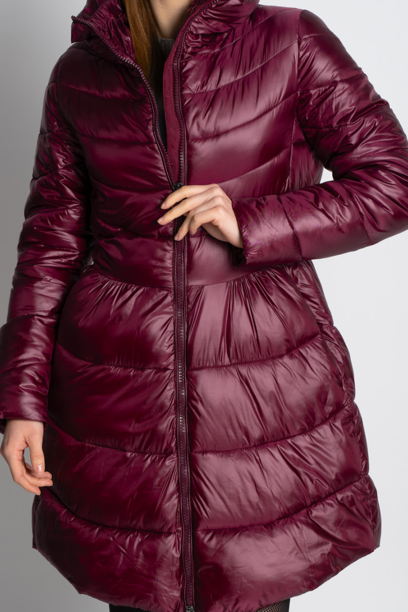 Пальто длины миди с карманами итальянского бренда Rinascimento