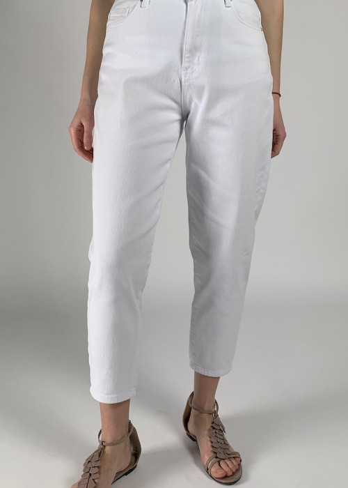 Білі джинси з полегшеної бавовни Dixie