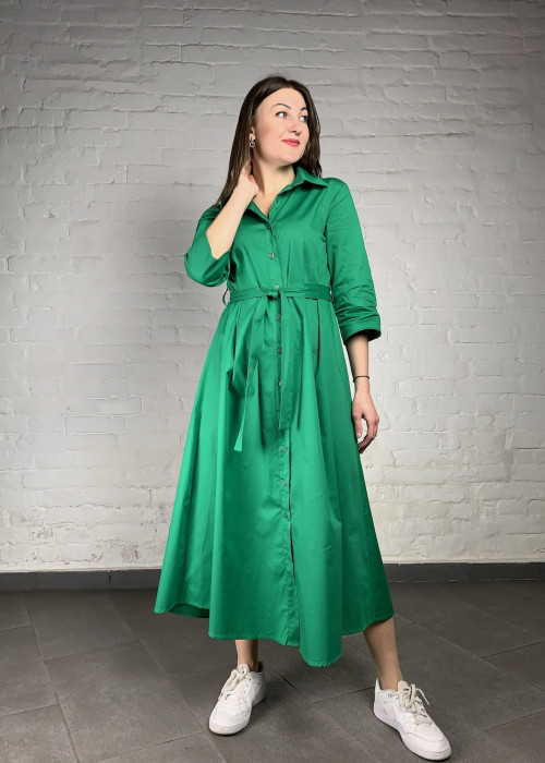 Зелёное платье No-Na