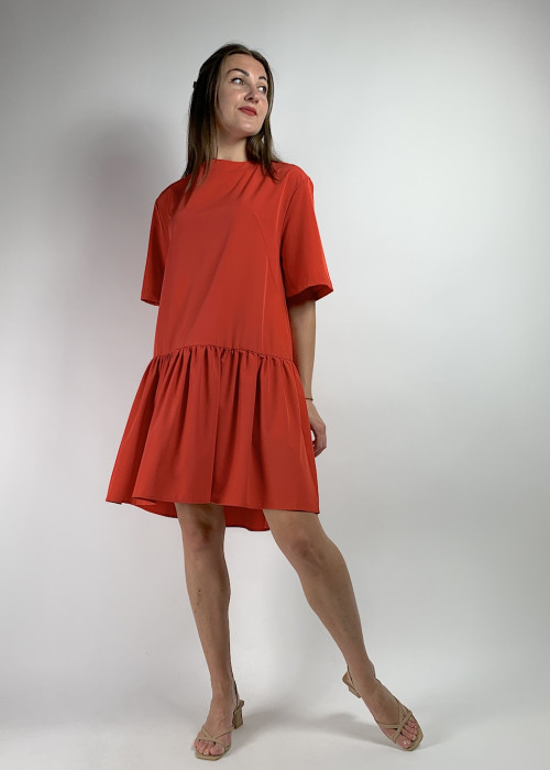 Красное платье мини итальянского бренда Imperial