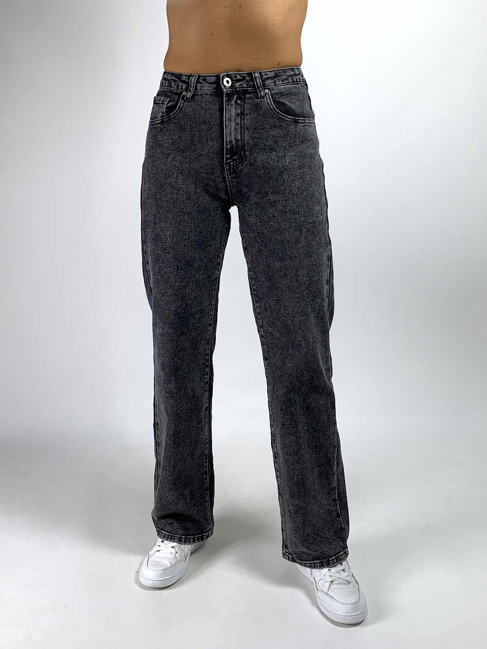 Сірі джинси палаццо італійського бренду  Joleen