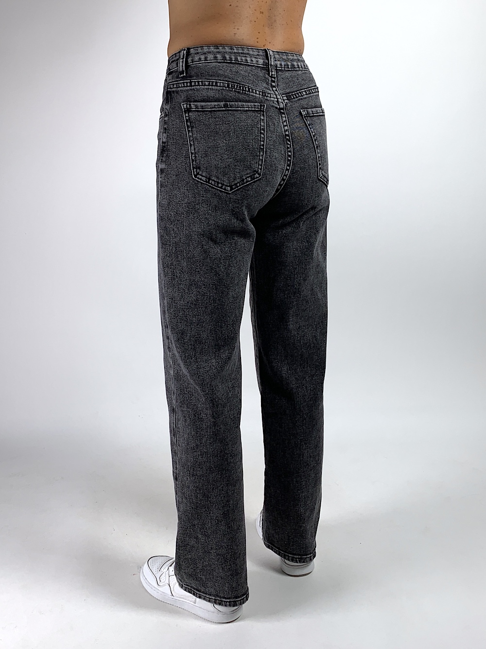 Серые джинсы палаццо итальянского бренда  Joleen