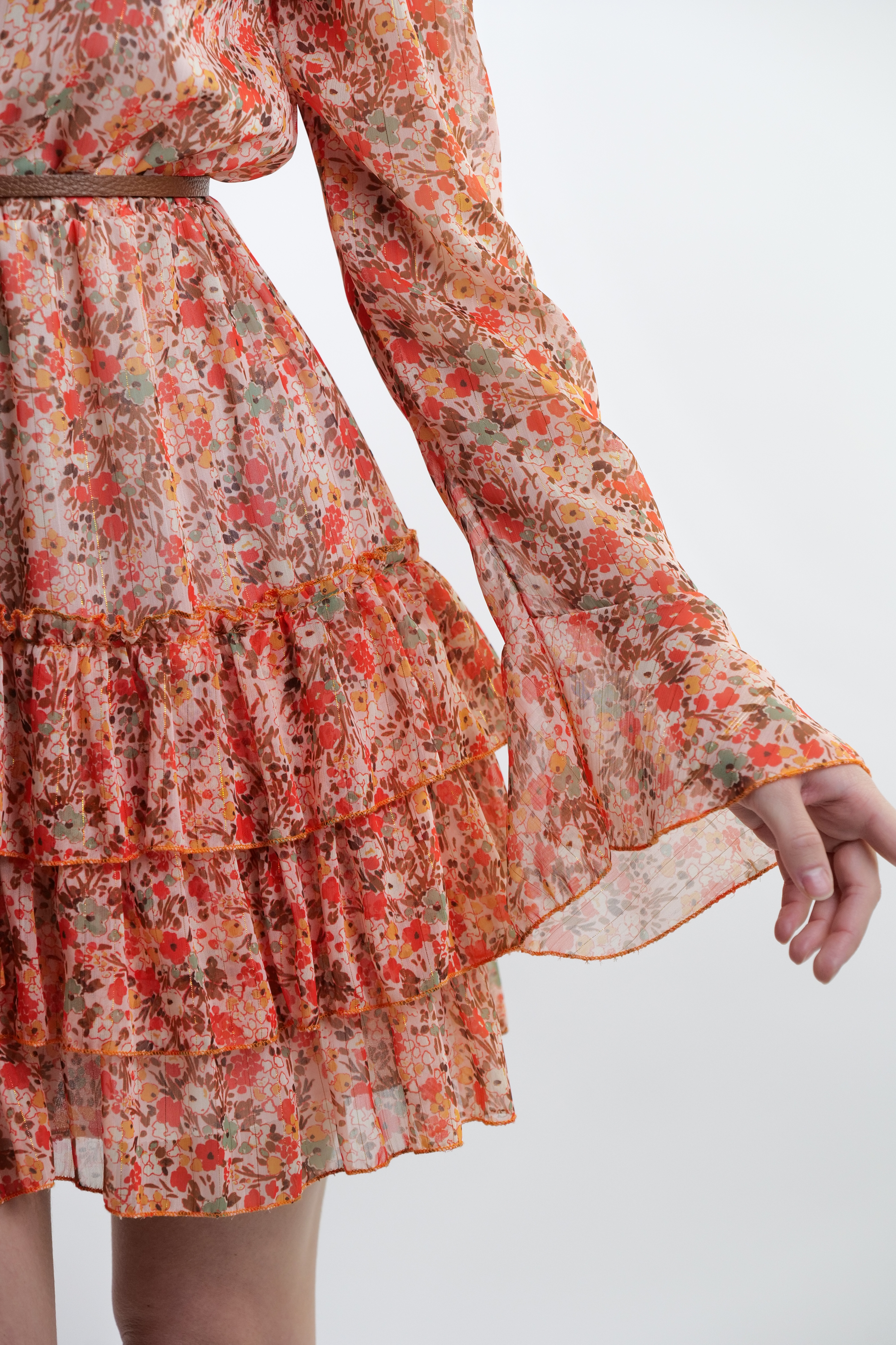 Яскрава сукня з квітковим принтом італійського бренду  Joleen