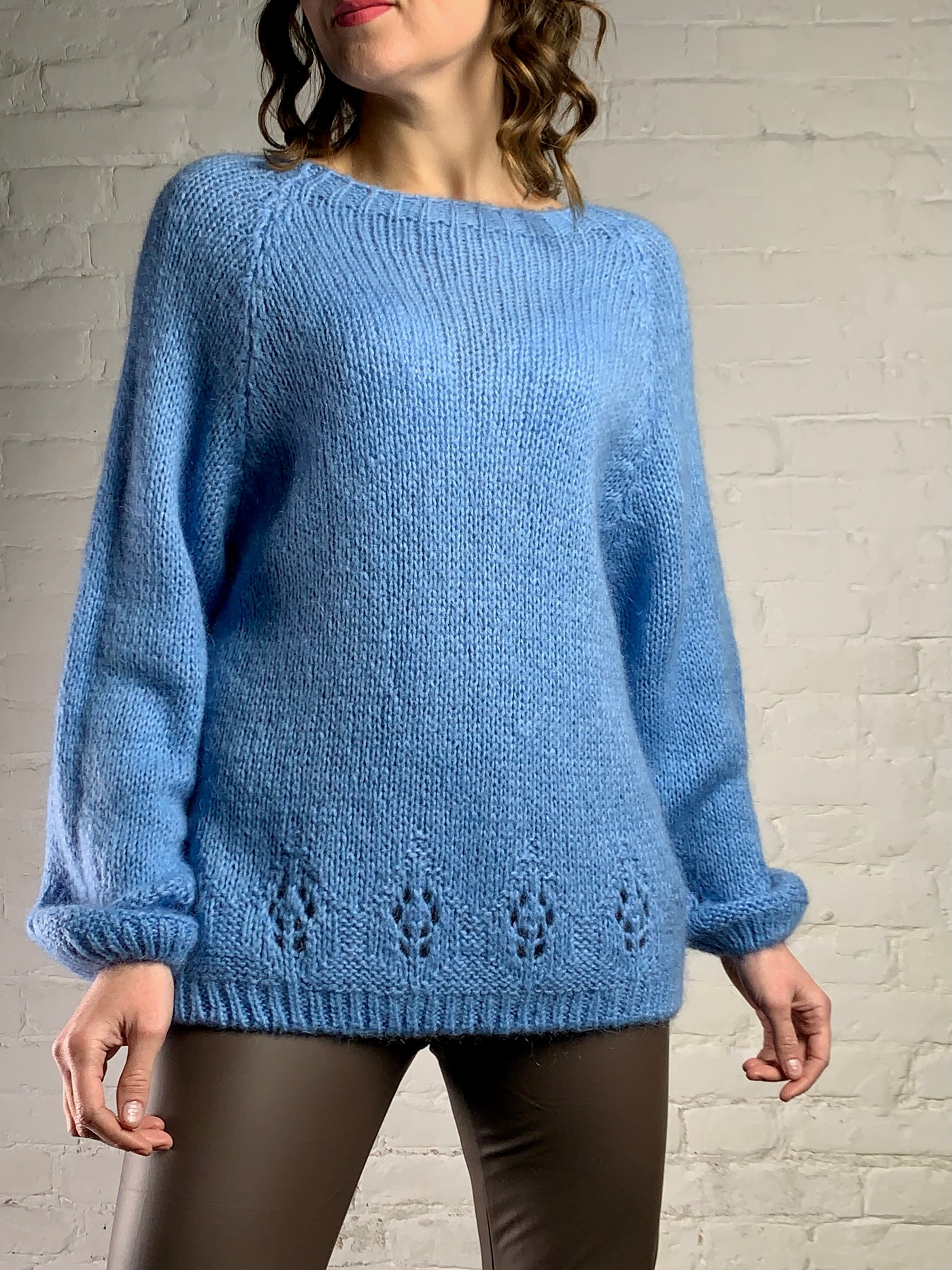Мохеровий светр від італійського бренду No-Na