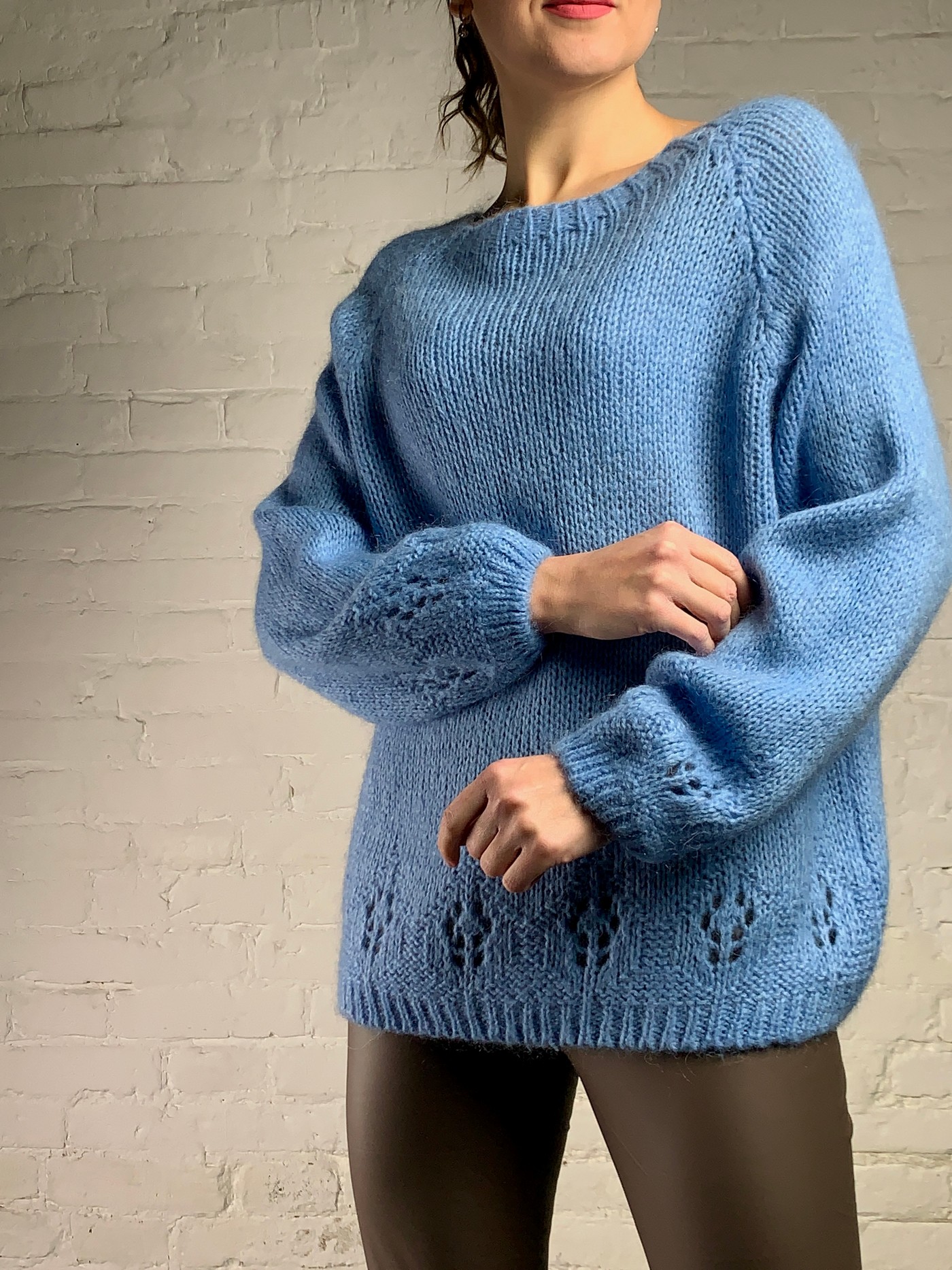 Мохеровий светр від італійського бренду No-Na