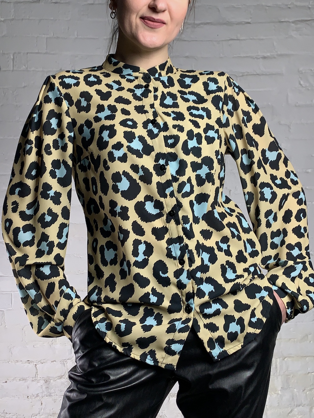 Леопардовая блуза Imperial