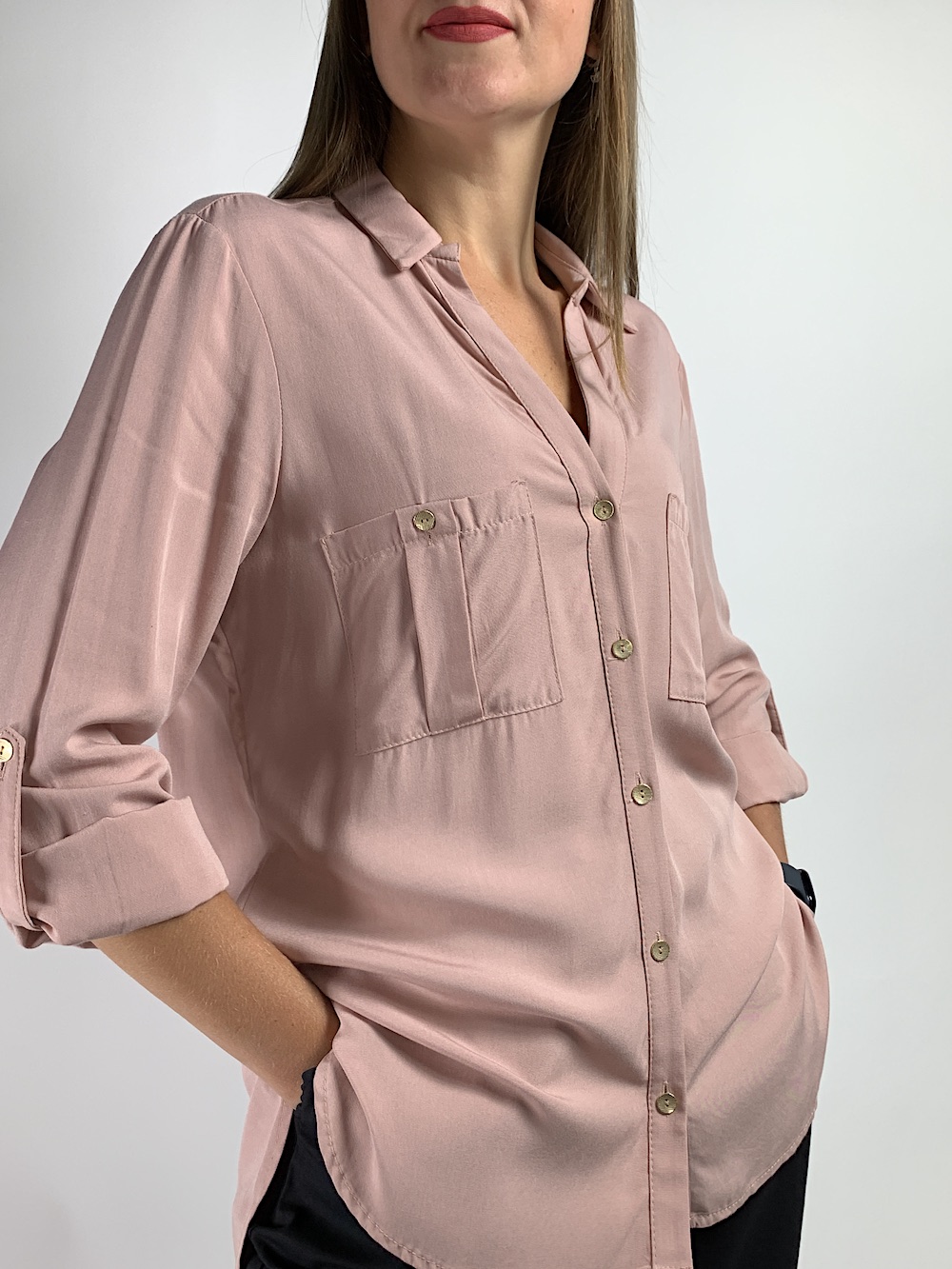 Сорочка/блуза віскозна подовженої моделі італійського бренду Imperial