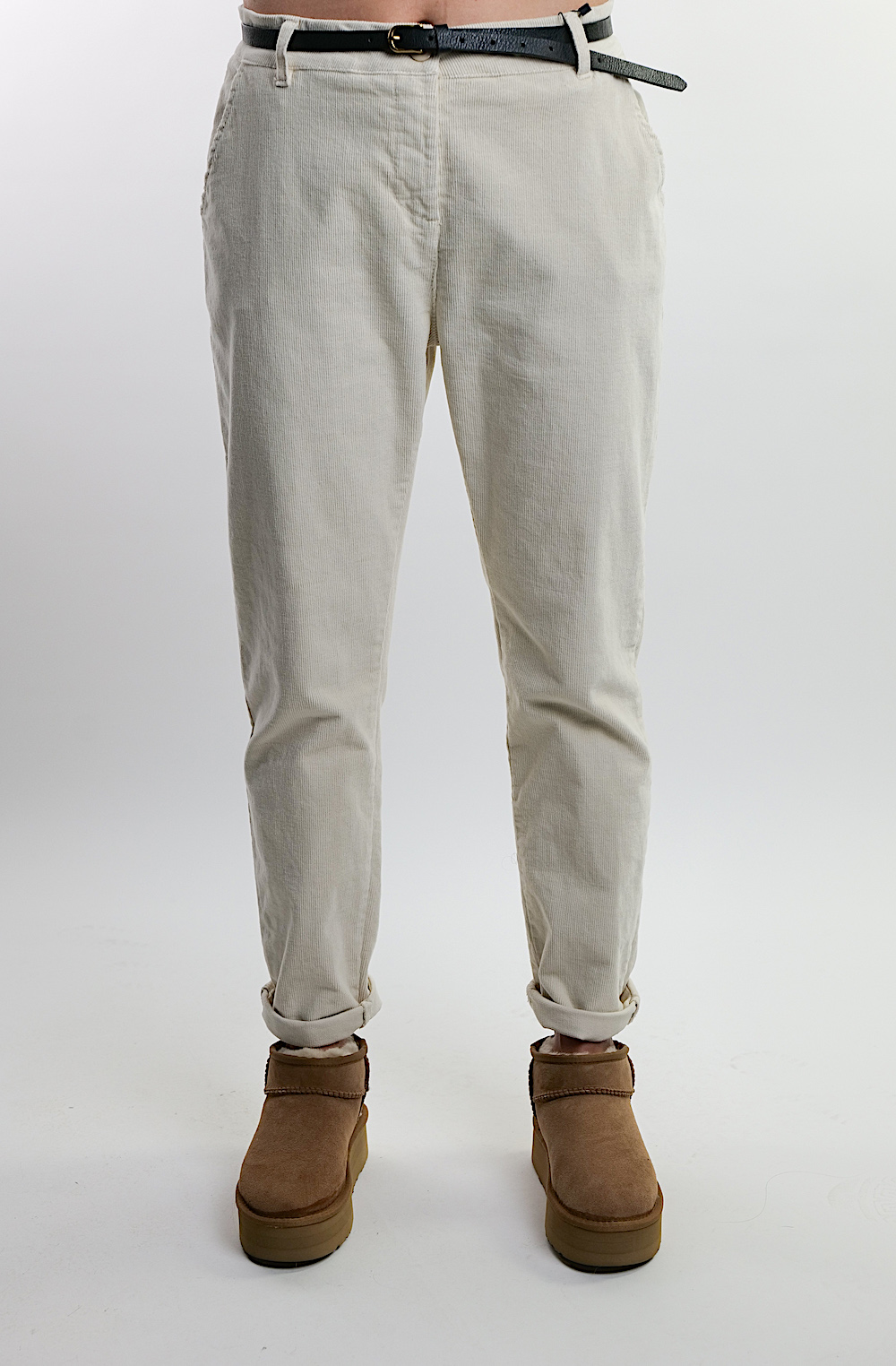 Молочні брюки з мікро вельвету італійського бренду Dixie