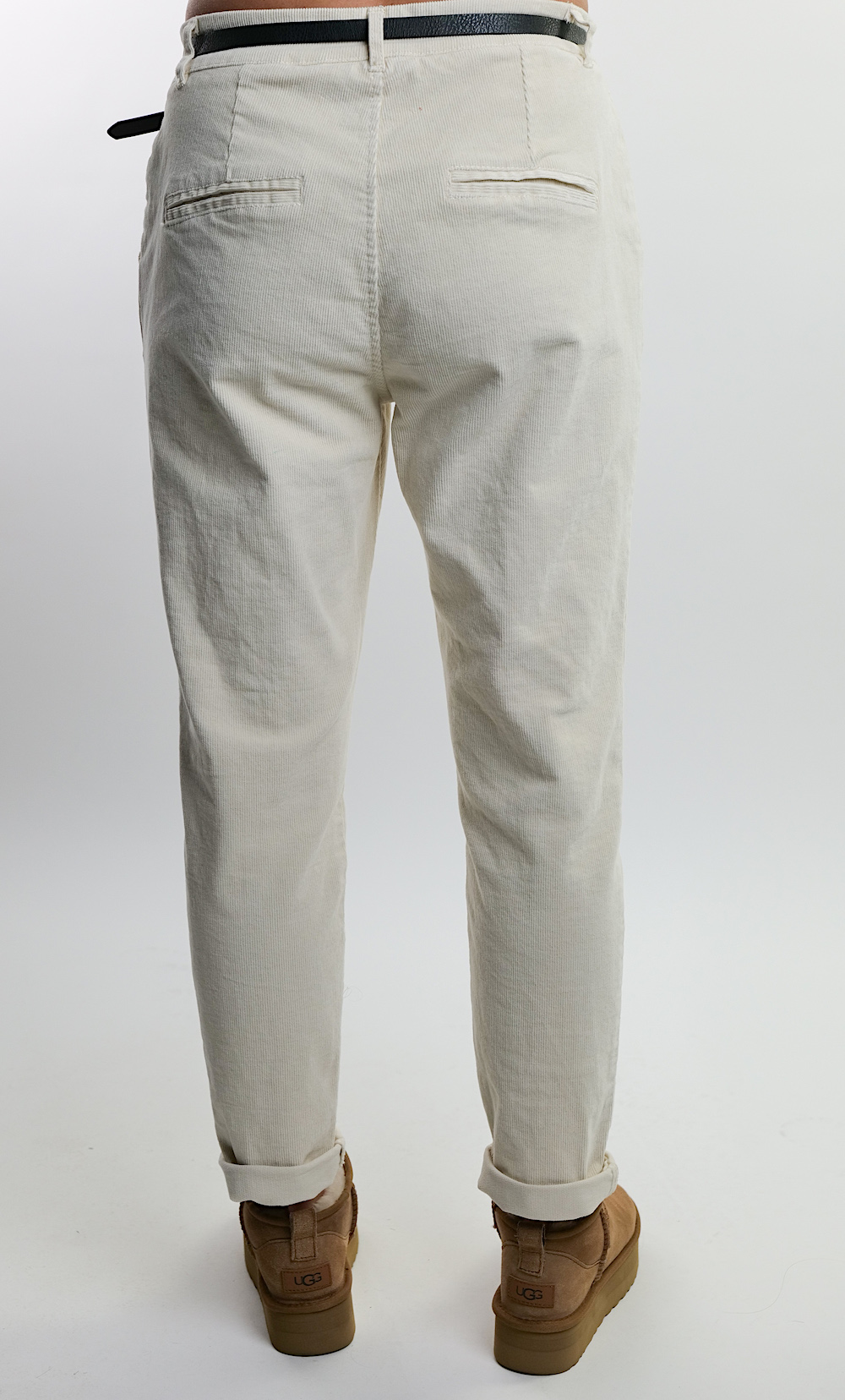 Молочні брюки з мікро вельвету італійського бренду Dixie